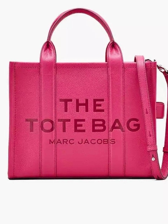 Marc Jacobs Handbags - Marc Jacobs The Tote Bag in Bright Pink